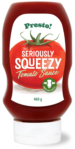 Seriously Squeezy Tomato Sauce 450g